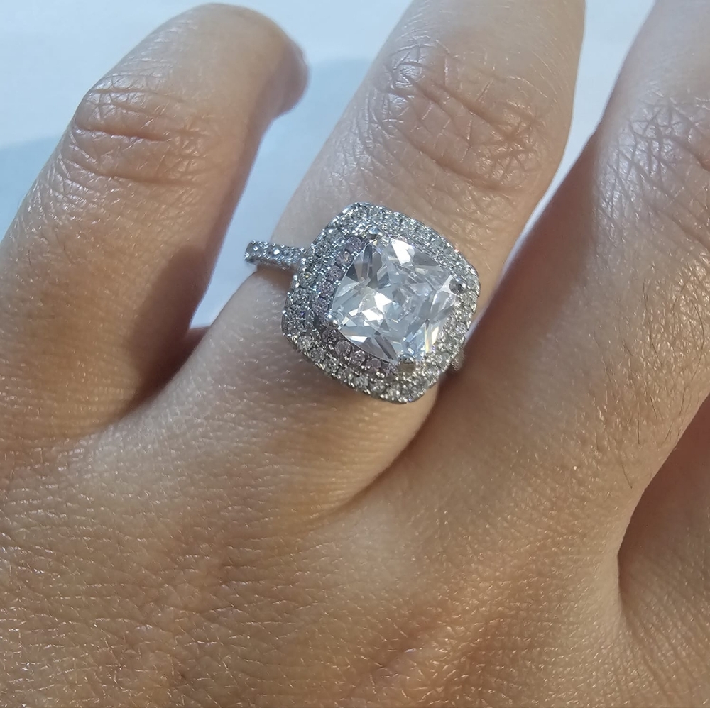 925 sterling silver stamped ring - Picture 2 of 7